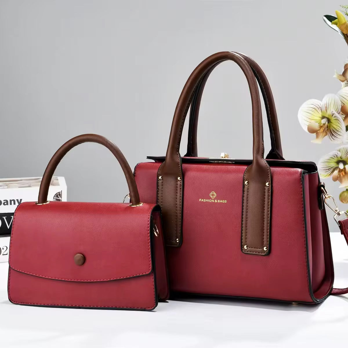 2 pieces HandBag Set Women Luxury