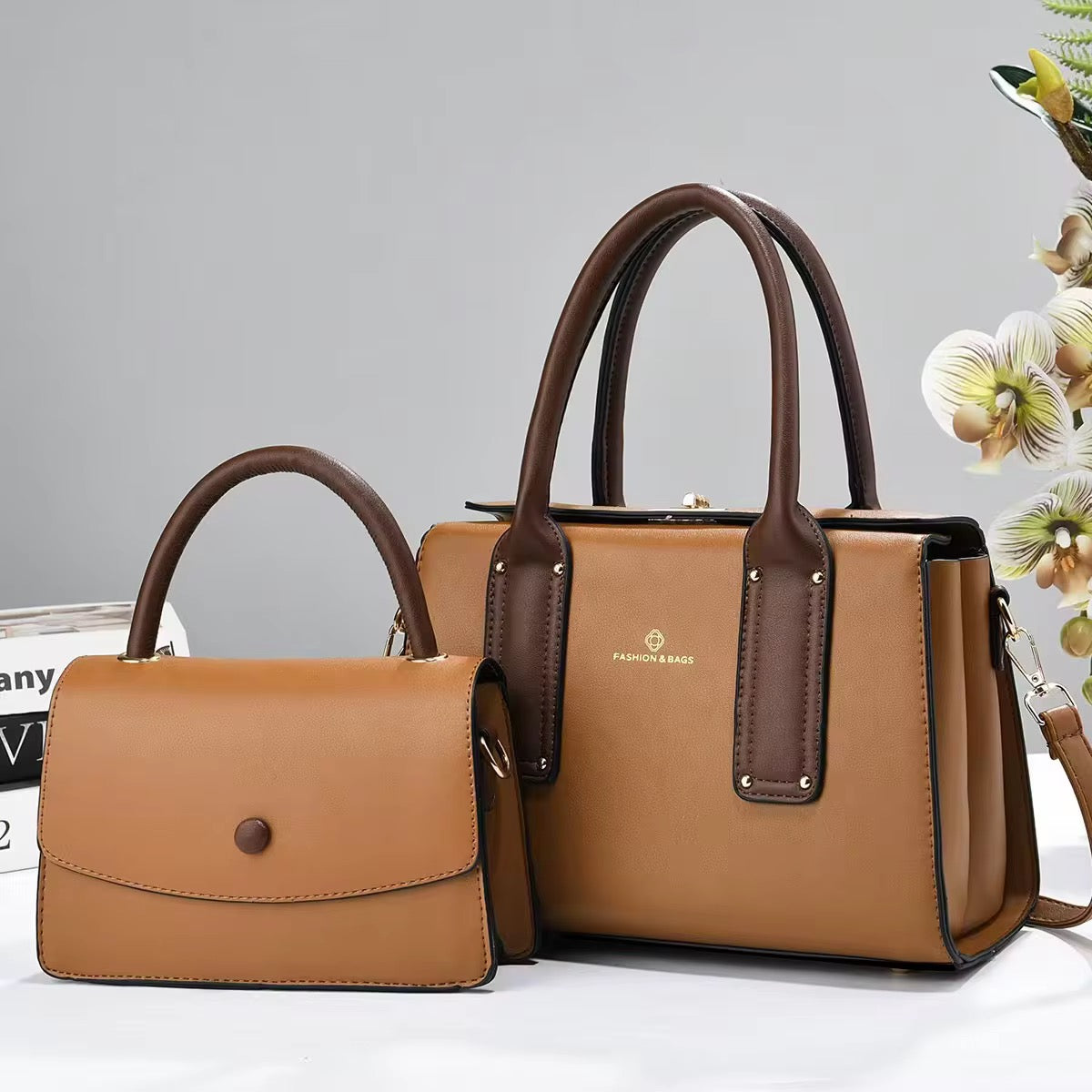 2 pieces HandBag Set Women Luxury