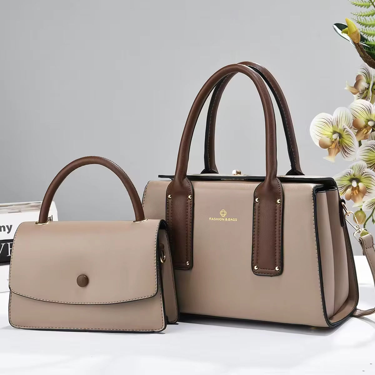 2 pieces HandBag Set Women Luxury