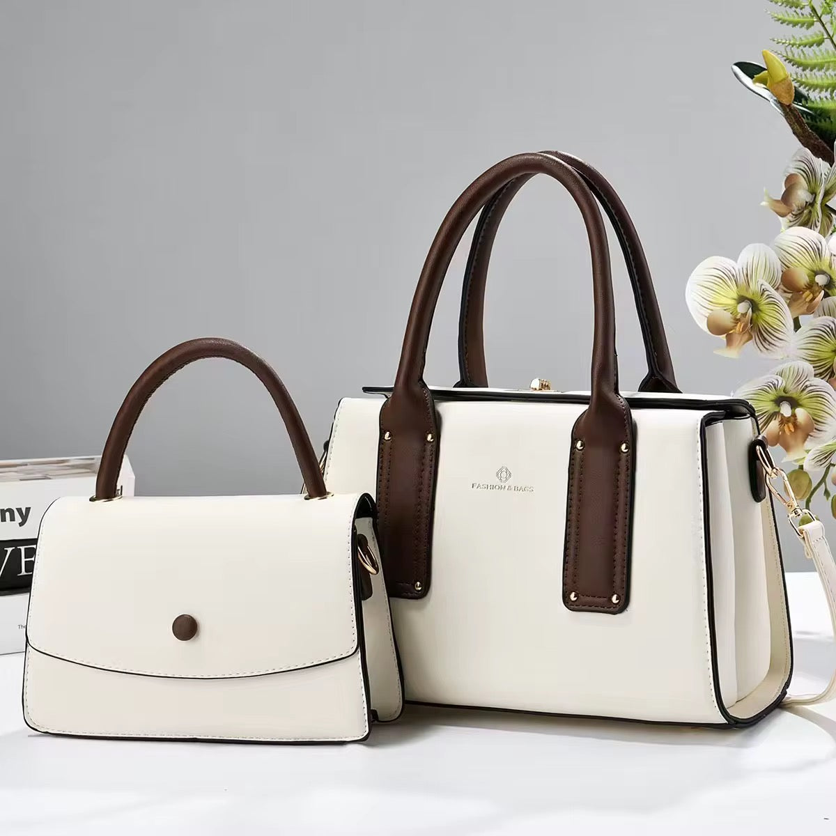 2 pieces HandBag Set Women Luxury