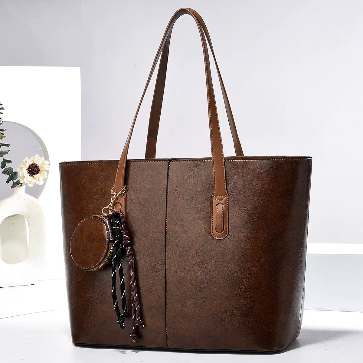Women’s Simple Fashion Hand Shoulder Bag Large Capacity