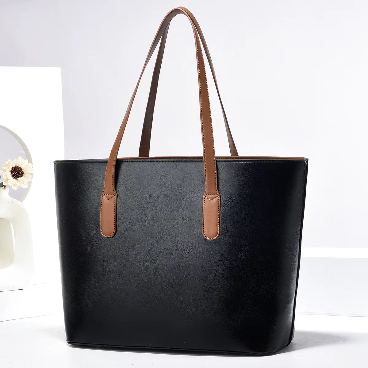 Women’s Simple Fashion Hand Shoulder Bag Large Capacity