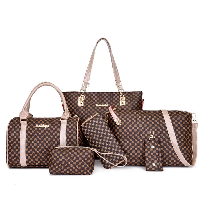 6-Piece Women’s Luxury Handbag Set