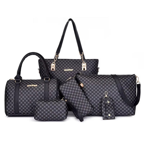 6-Piece Women’s Luxury Handbag Set