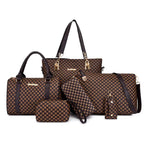 6-Piece Women’s Luxury Handbag Set