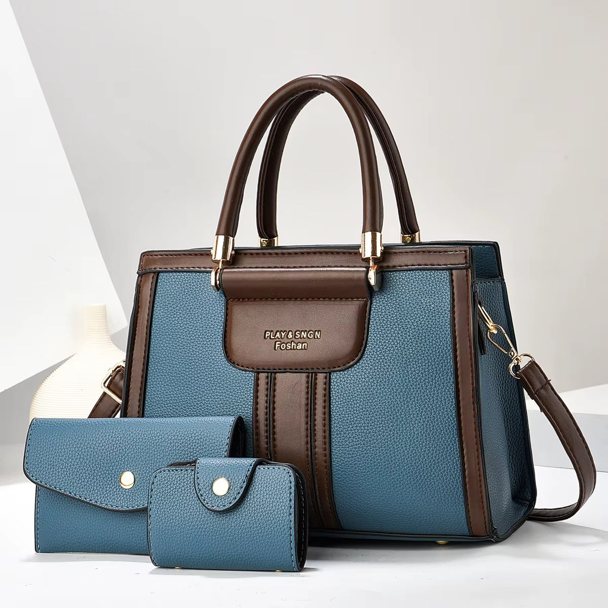 Elegant Women’s 3-Piece Handbag Set