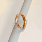 Gold Plated Stainless Ring