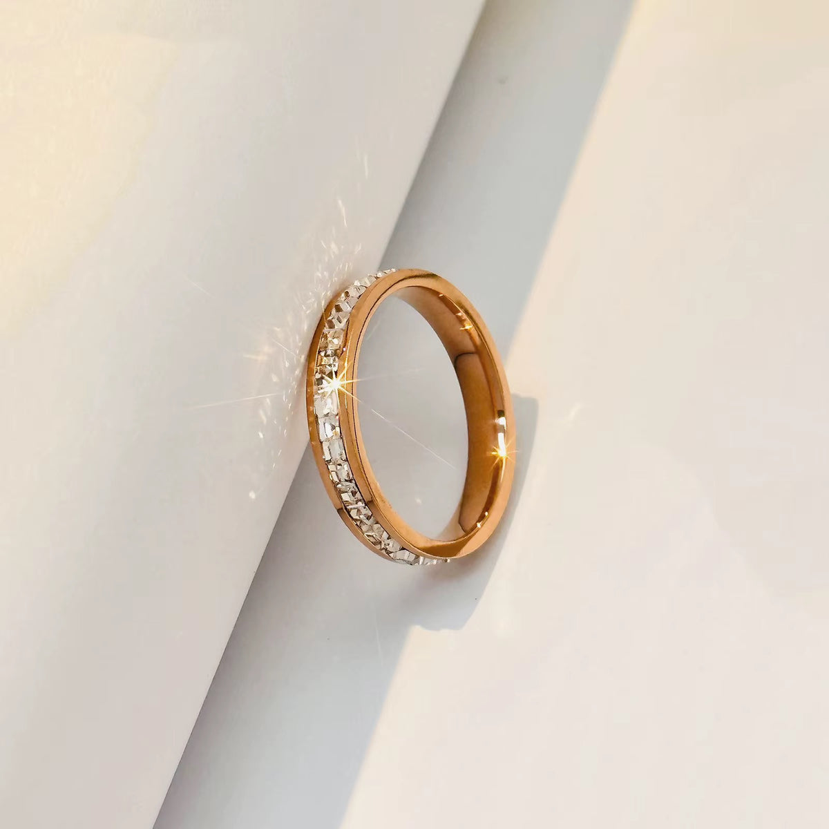 Gold Plated Stainless Ring